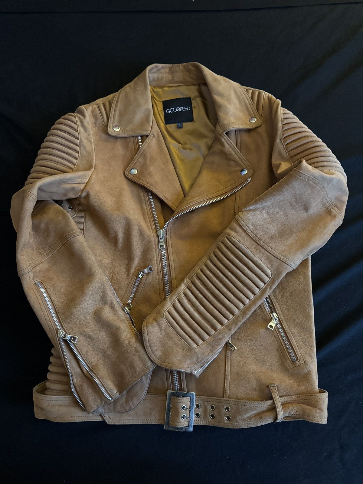 Godspeed Godspeed Trey Moto Biker Jacket Size US L / EU 52-54 / 3 - 1 Thumbnail