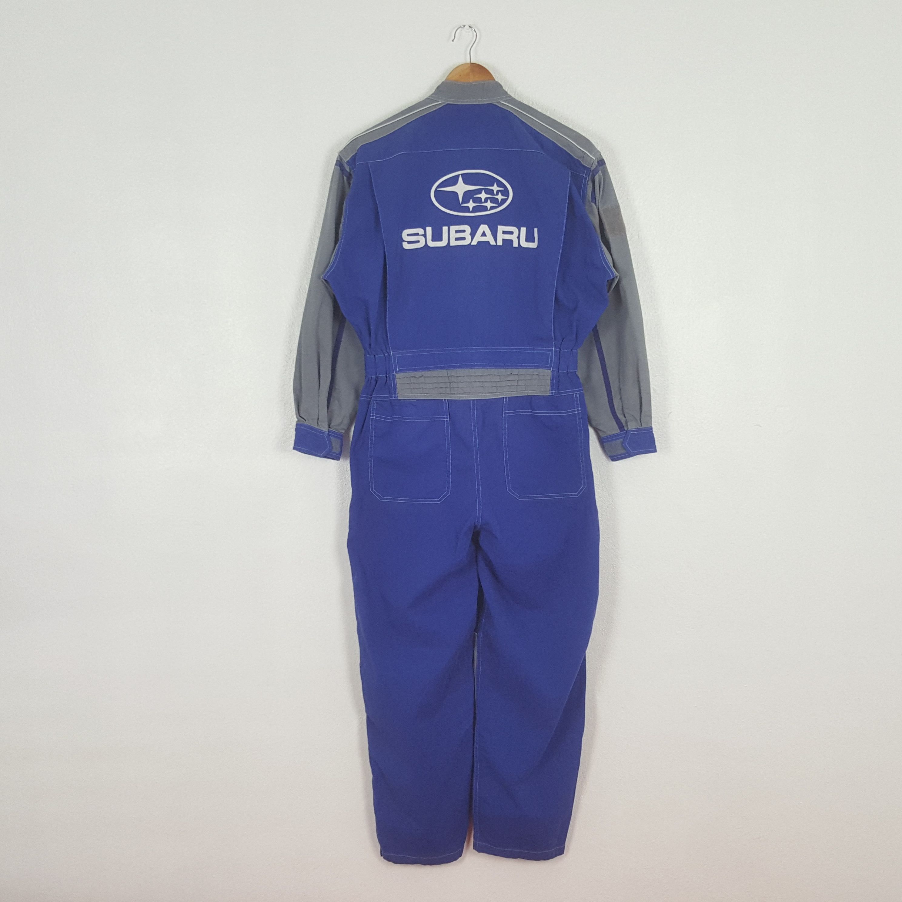 Japanese Brand Vintage Subaru Rally Team Uniform Coverall Jacket C304N15 Size US L / EU 52-54 / 3 - 1 Thumbnail
