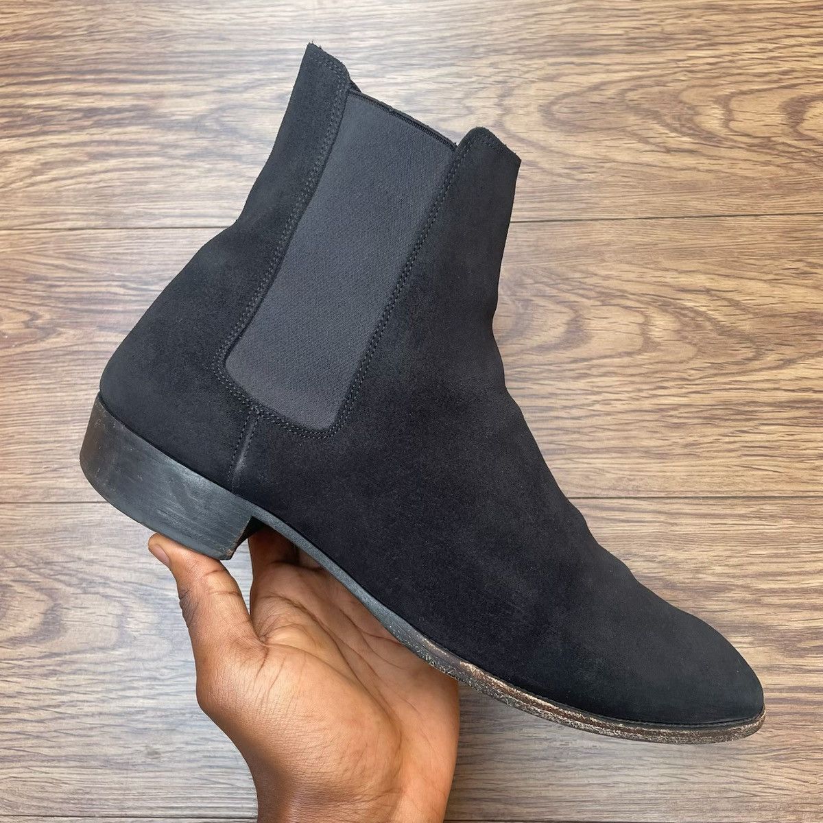 Saint Laurent Paris Saint Laurent Paris Wyatt Boots Size US 11 / EU 44 - 4 Thumbnail