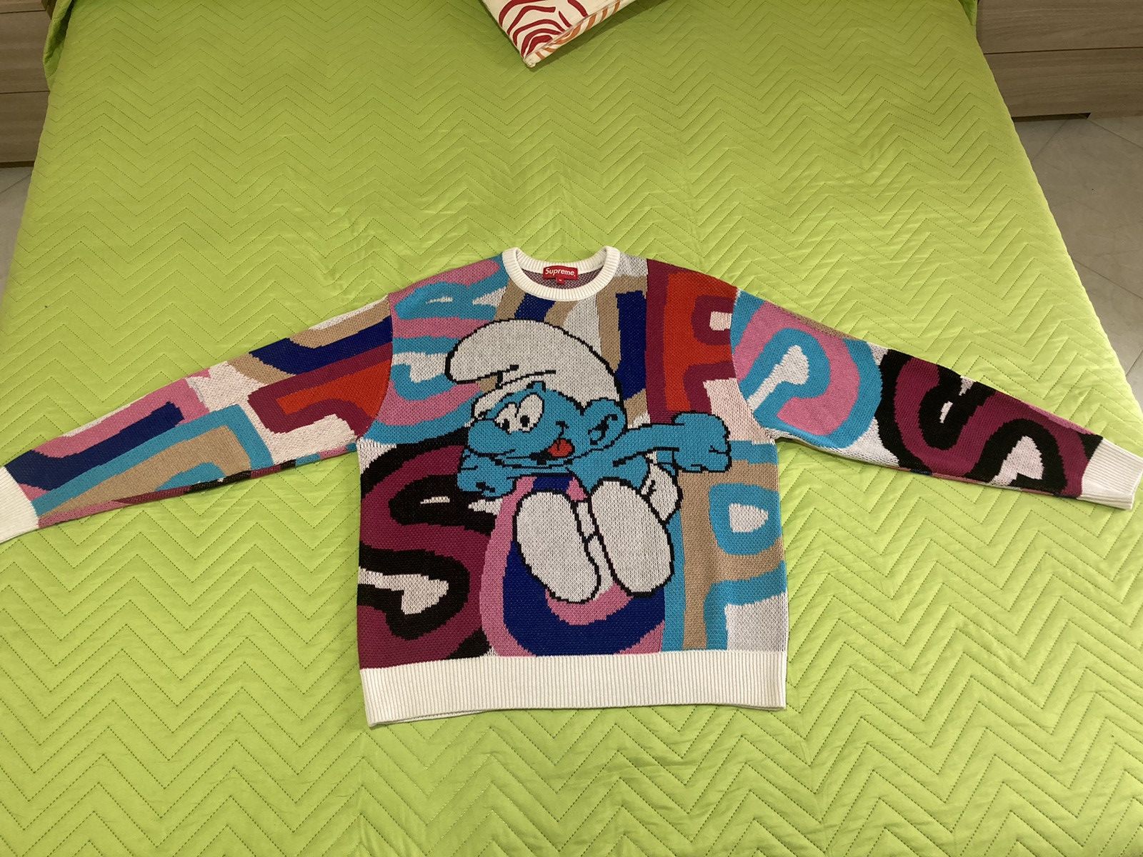 Supreme Supreme knit smurfs Size US M / EU 48-50 / 2 - 2 Thumbnail