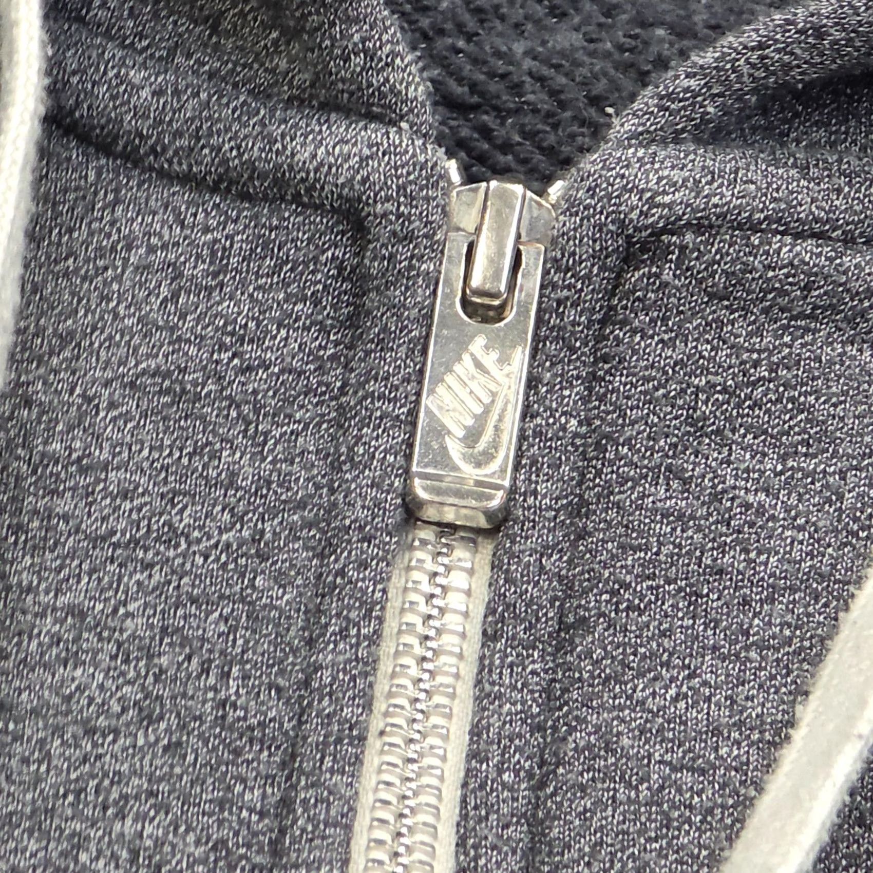 Nike Nike Hoodie Full Zip Mens Medium Gray Swoosh Lined Cotton Size US M / EU 48-50 / 2 - 4 Thumbnail