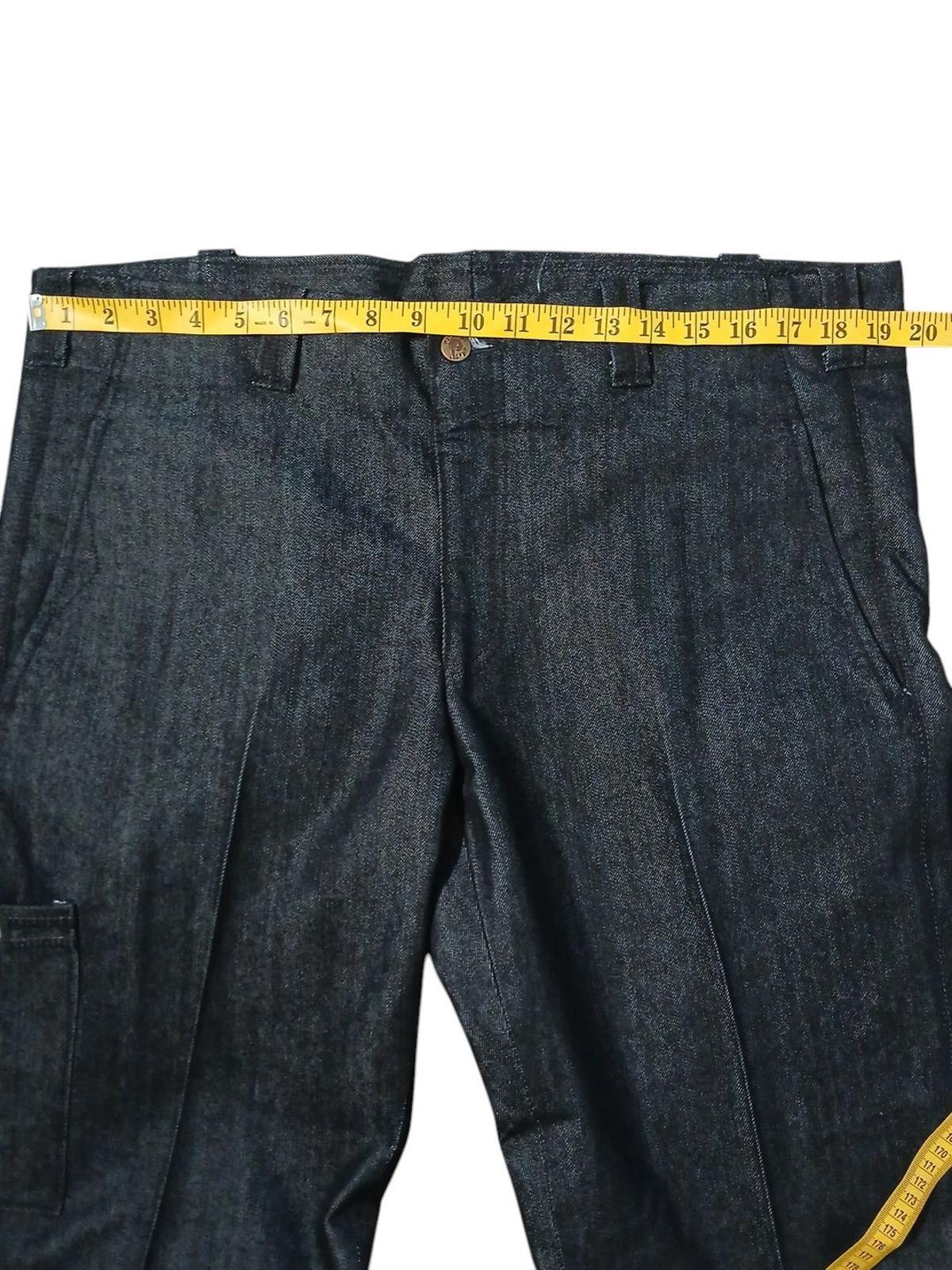 Palmer Trading Company 70's Palmieri 38x29 Cargo Denim Black Jeans USA NWOT Size US 38 / EU 54 - 3 Thumbnail