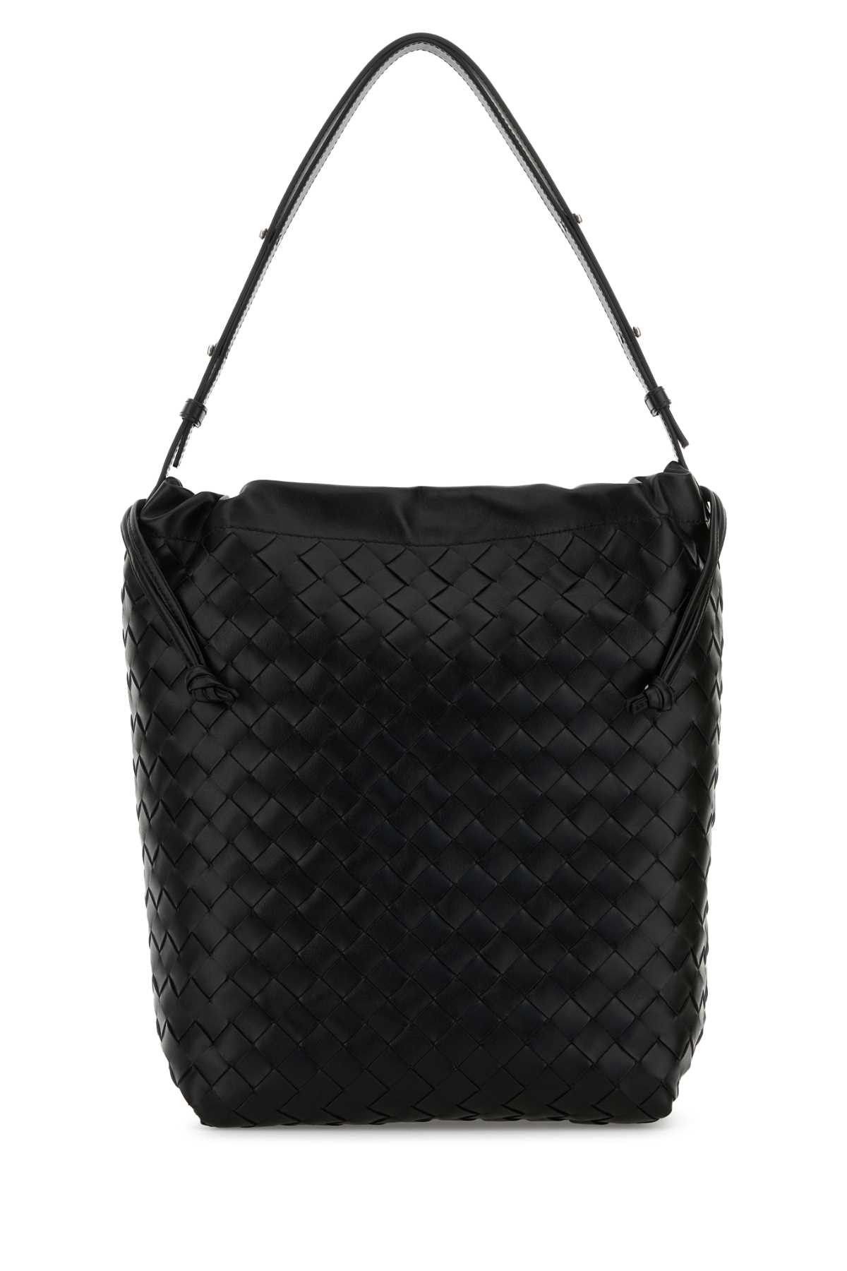 Bottega Veneta Black Leather Shopping Bag Size ONE SIZE - 1 Thumbnail