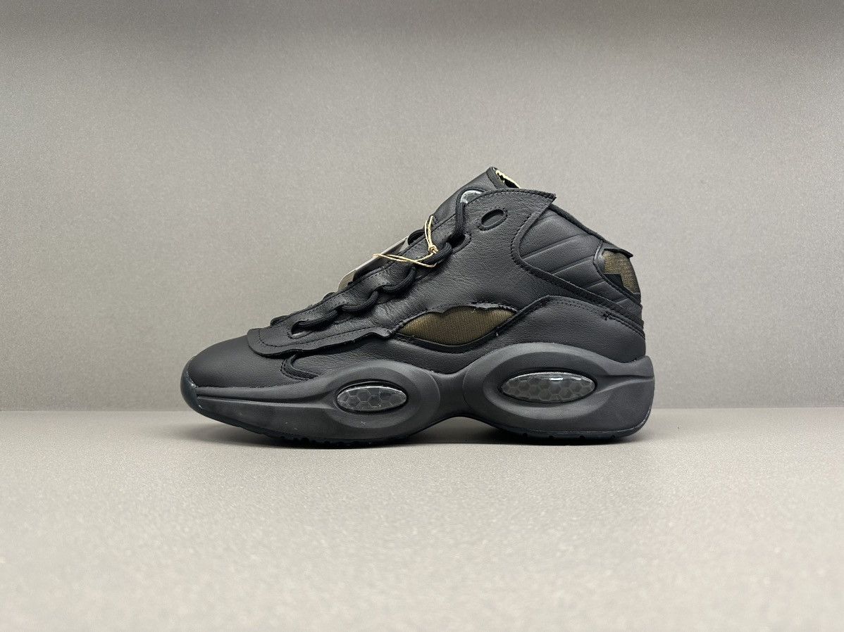 Maison Margiela × Reebok Reebok Question Mid Maison Margiela Memory Of Black Size US 8.5 / EU 41-42 - 5 Thumbnail