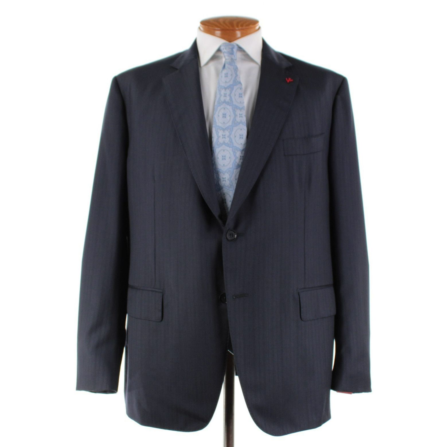 Isaia isaia Suit Size US 52 Regular in Blue Size 52R - 1 Thumbnail