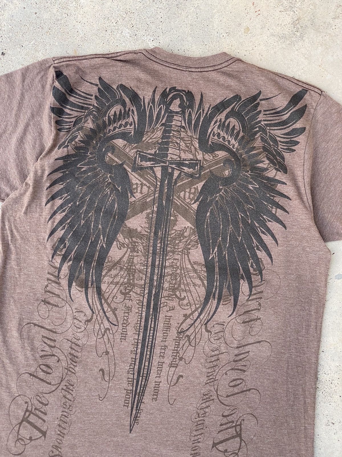 Affliction 2000s Affliction Styled Wing with Sword Size US L / EU 52-54 / 3 - 5 Thumbnail