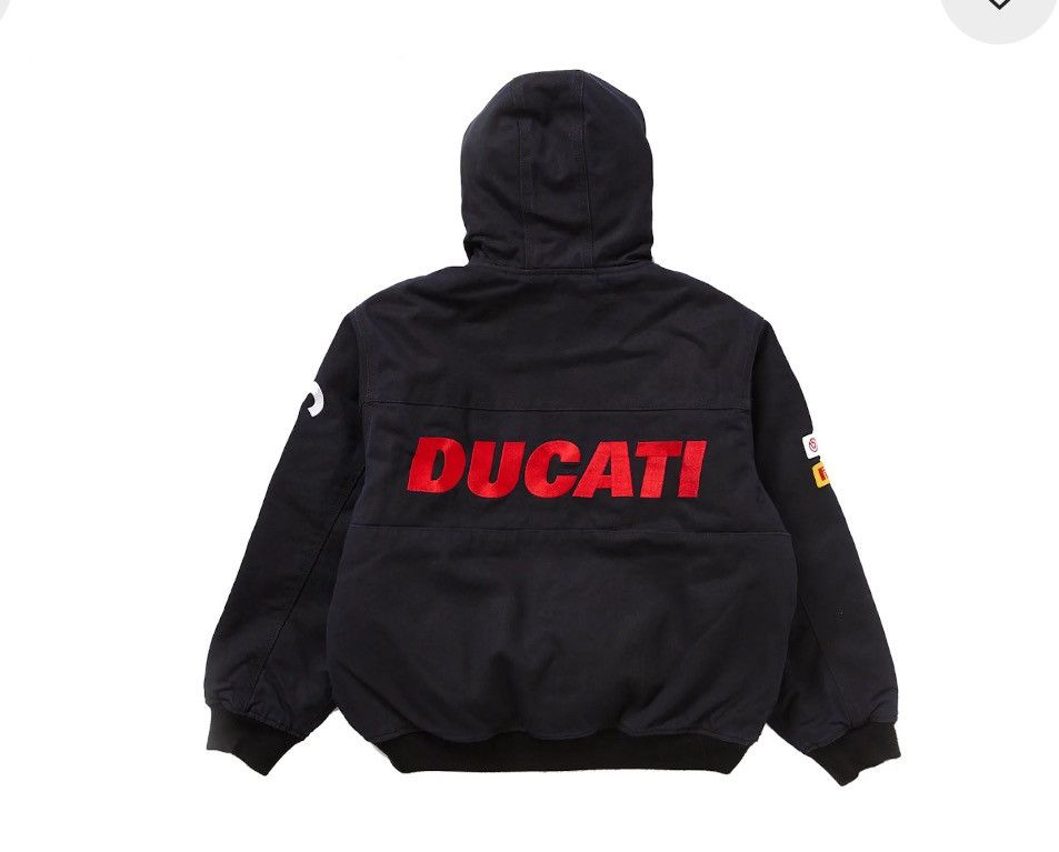 Supreme Supreme Ducati Hooded Work Jacket Size US M / EU 48-50 / 2 - 4 Thumbnail