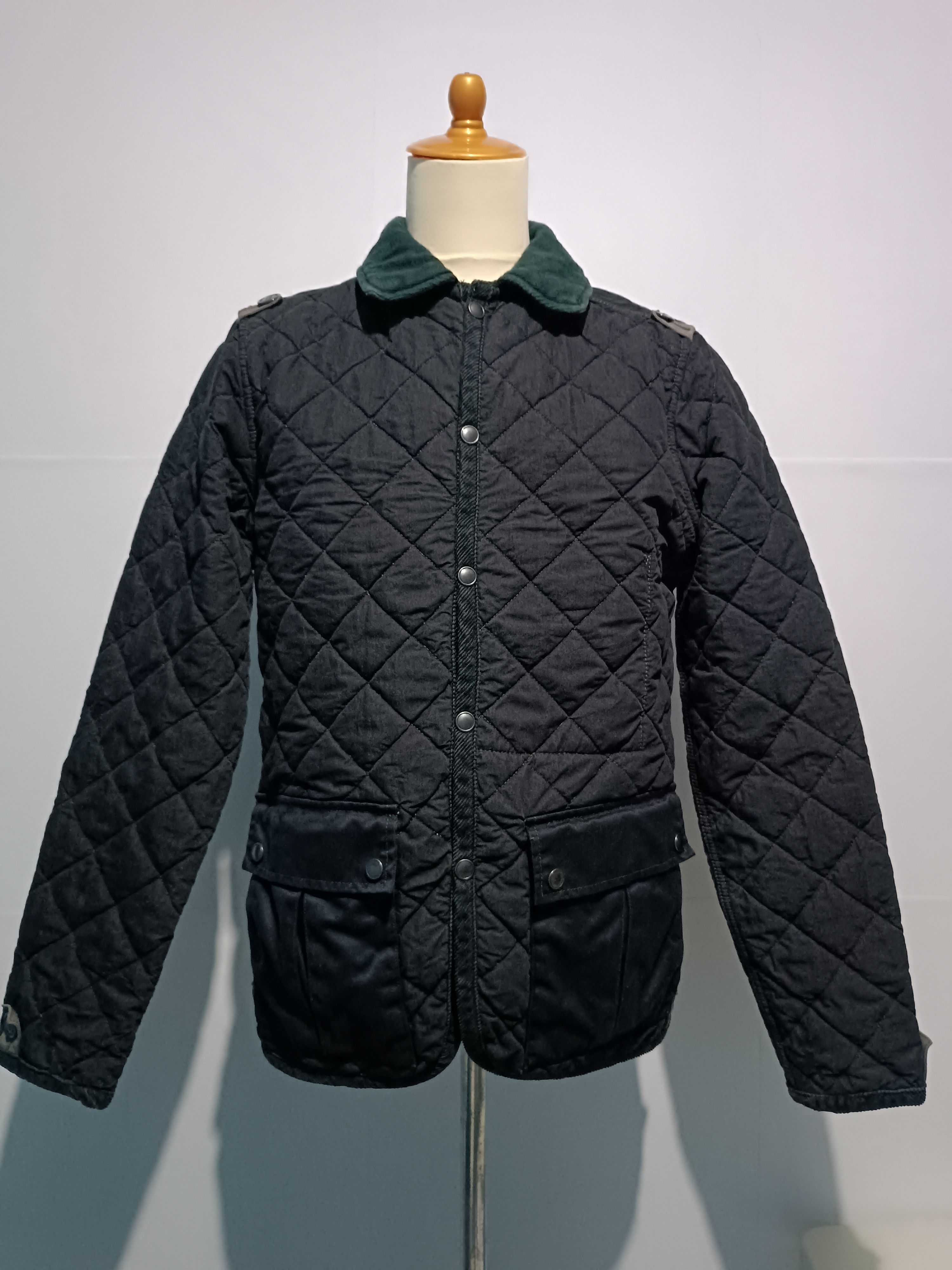 Japanese Brand × Johnbull × KOJIMA GENES John Bull Trouser Jacket Cotton Khaki Quilted Velcro Jacket Size US M / EU 48-50 / 2 - 4 Thumbnail