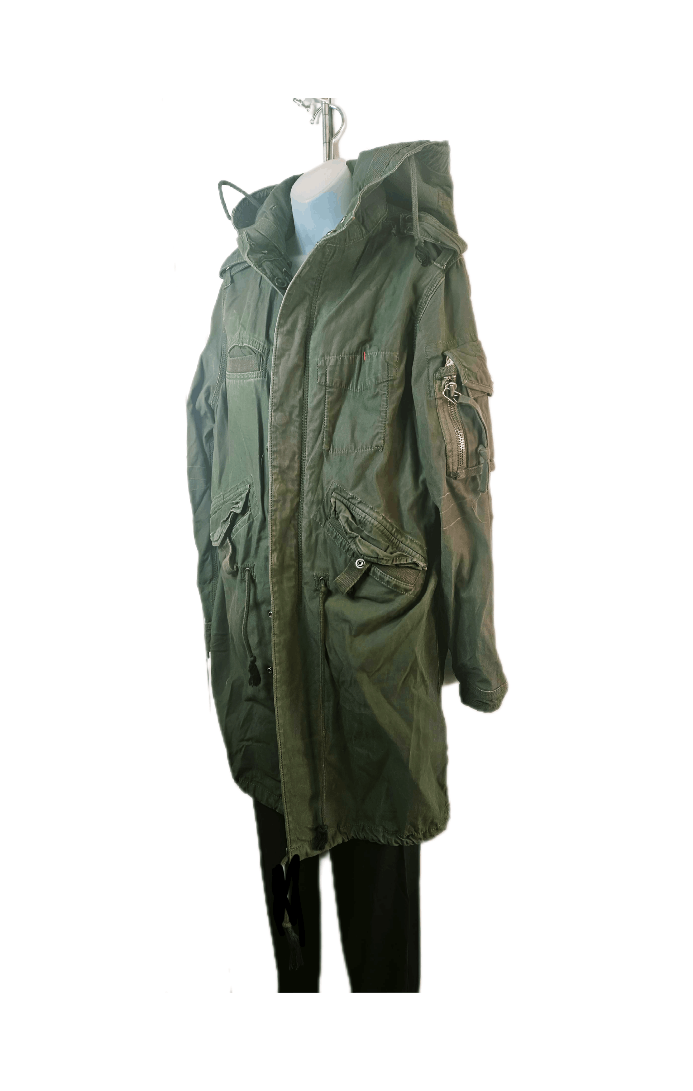 Gap Gap + BONO (RED) Limited Edition Military Parka Size S / US 4 / IT 40 - 2 Thumbnail