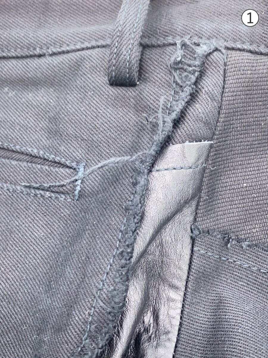 Y's × Yohji Yamamoto SS12 Cow Leather Patchwork Pants Size US 31 - 4 Thumbnail