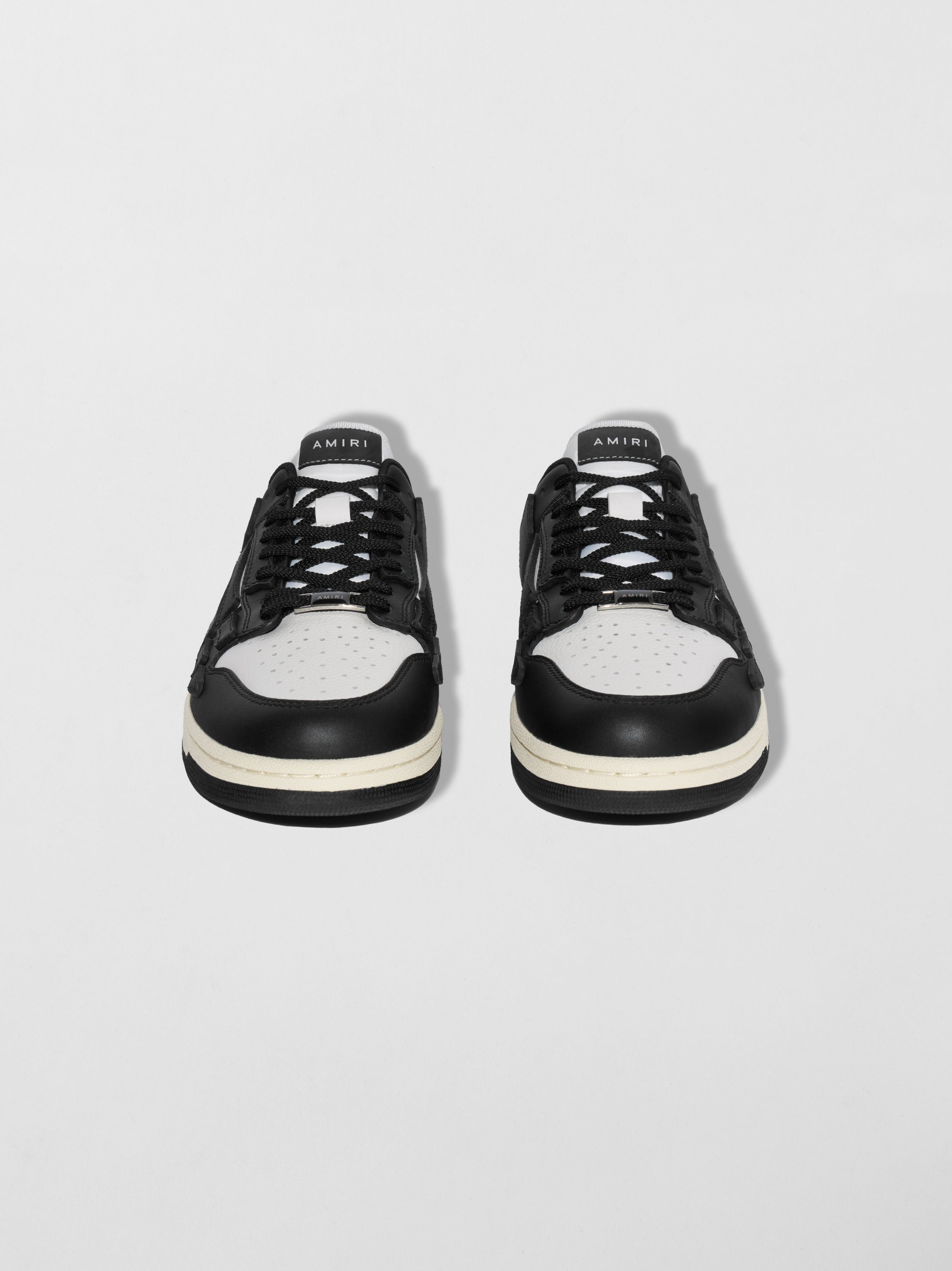 Amiri oc11z0325 Skelton Low Top Slipon in Black/White Size US 9 / EU 42 - 3 Thumbnail