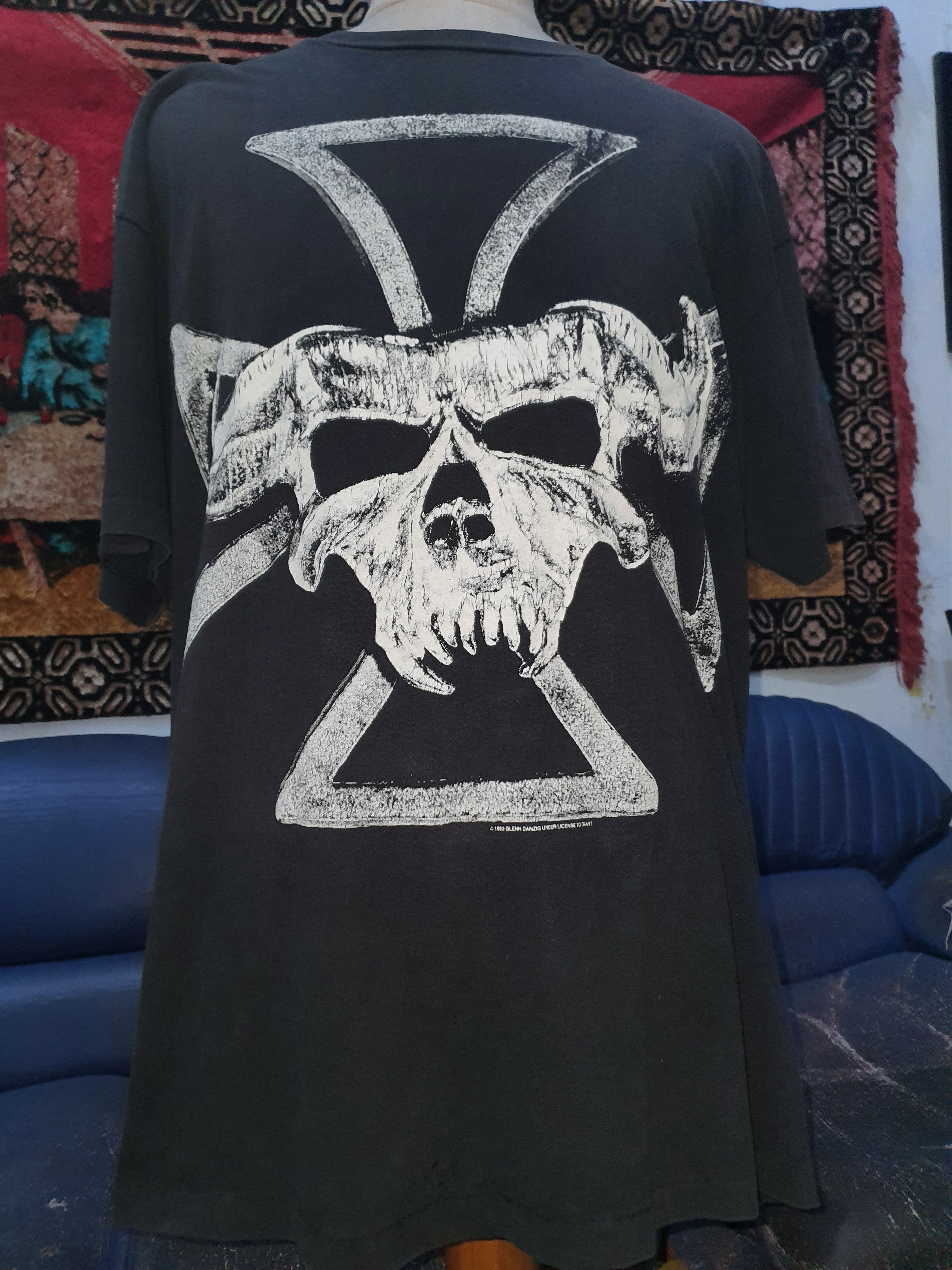 Misfits 🌹90s ' Danzig XL 🌹 Size US XL / EU 56 / 4 - 11 Thumbnail