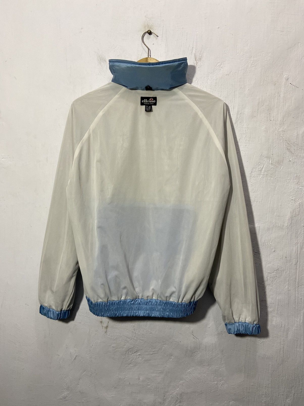 Ellesse × Vintage Vintage Ellesse Windbreaker Jacket Hidden Hoodie Size US L / EU 52-54 / 3 - 21 Thumbnail