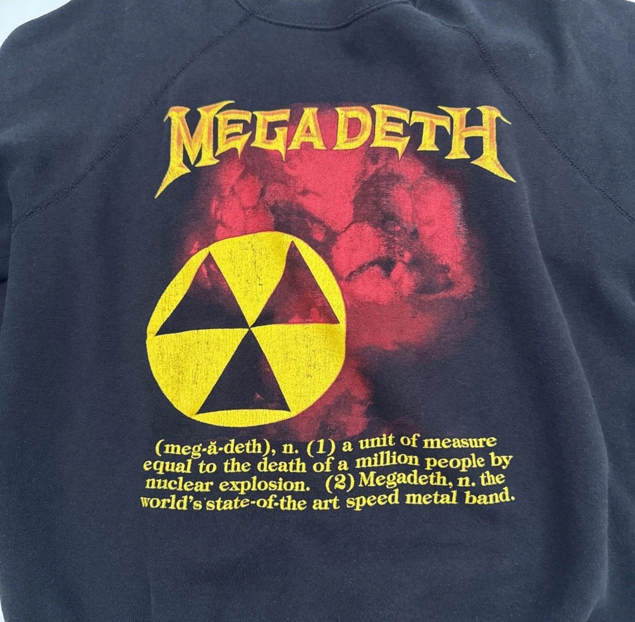 Vintage Megadeth vintage sweatshirt 1987 Size US S / EU 44-46 / 1 - 5 Thumbnail