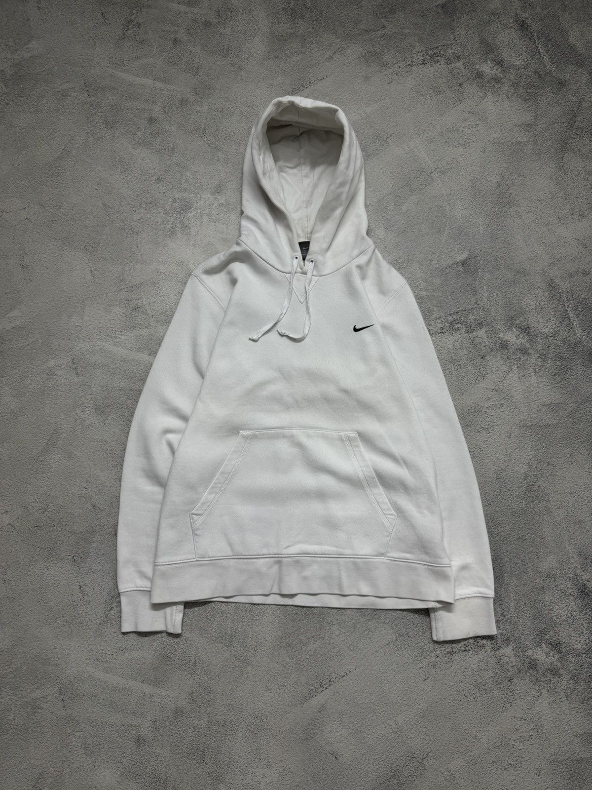 Nike Vintage Y2k Nike Mini Swoosh Blank Basic Hoodie 00’s Size US S / EU 44-46 / 1 - 3 Thumbnail