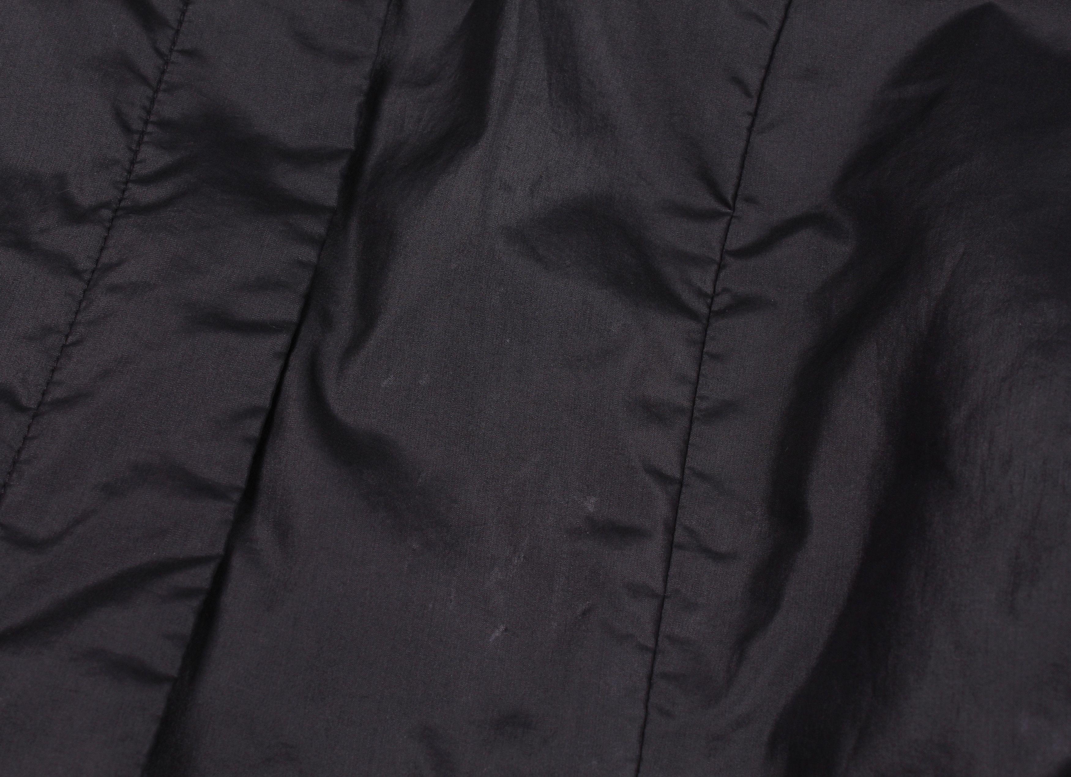 Vintage Vintage Marc Cain Black Nylon Blazer Jacket Size S / US 4 / IT 40 - 5 Thumbnail