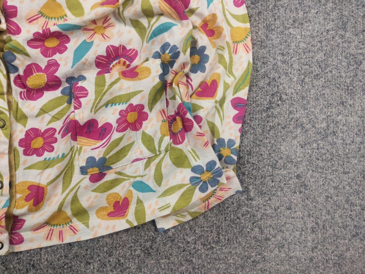 Gudrun Sjoden Gudrun Sjödén German Long Sleeve Snaps Down Floral Print Size M / US 6-8 / IT 42-44 - 5 Thumbnail
