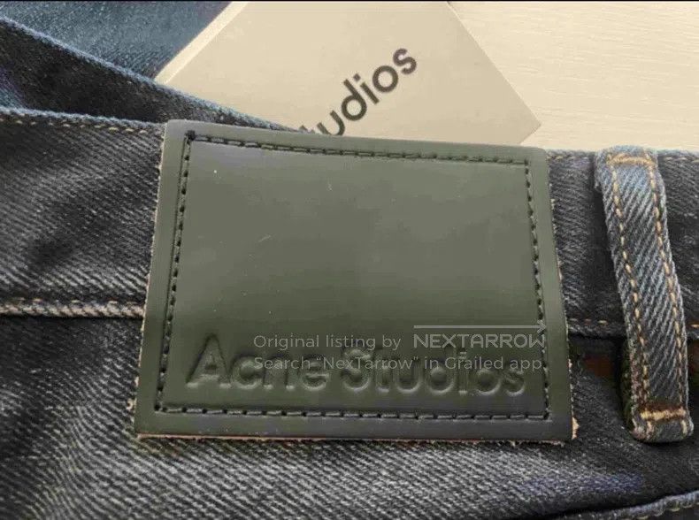 Acne Studios Acne Studios Black and blue distressed mud-dyed washed jea Size US 30 / EU 46 - 3 Thumbnail