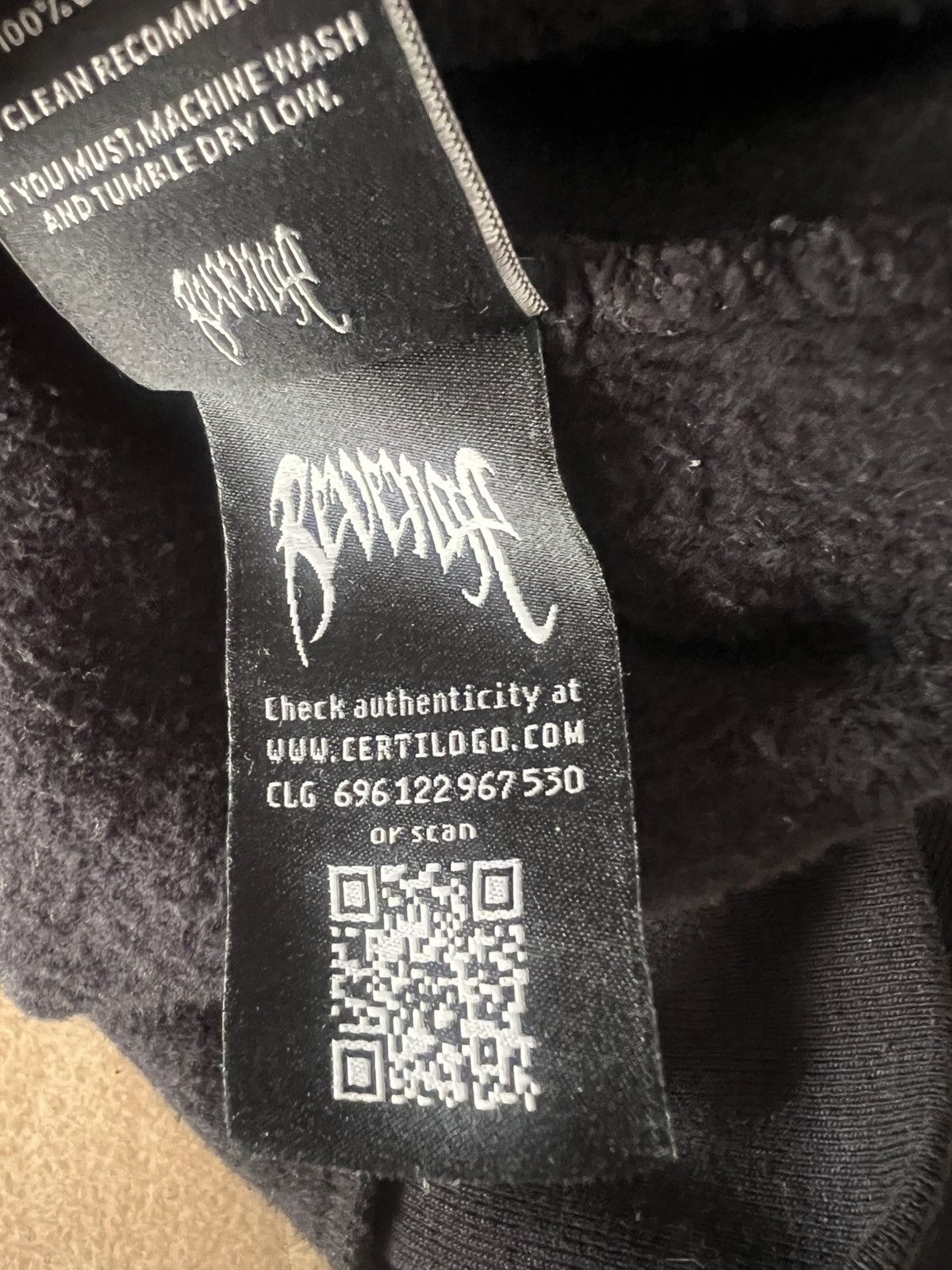 Revenge Revenge XXXTentacion Don't Kill Your Friends Kids Hoodie Size US S / EU 44-46 / 1 - 3 Thumbnail