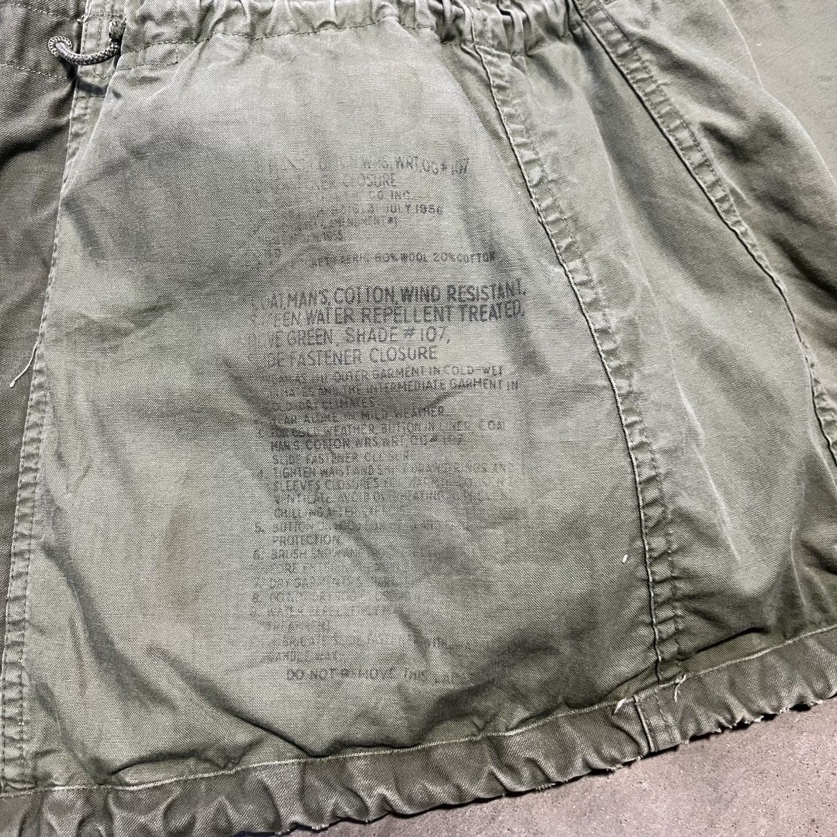 Vintage Vintage 50s OG 106 M65 Military Field Jacket Vietnam War USA Size US S / EU 44-46 / 1 - 15 Thumbnail