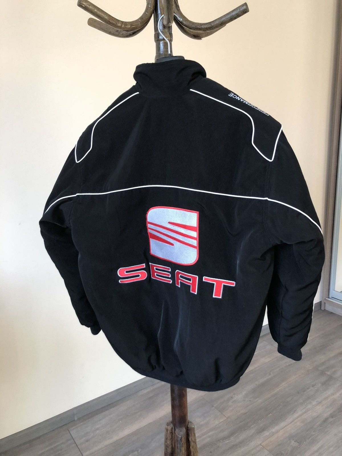 NASCAR × Vintage Vintage SEAT Racing Jacket bomber 90s Size US M / EU 48-50 / 2 - 17 Thumbnail