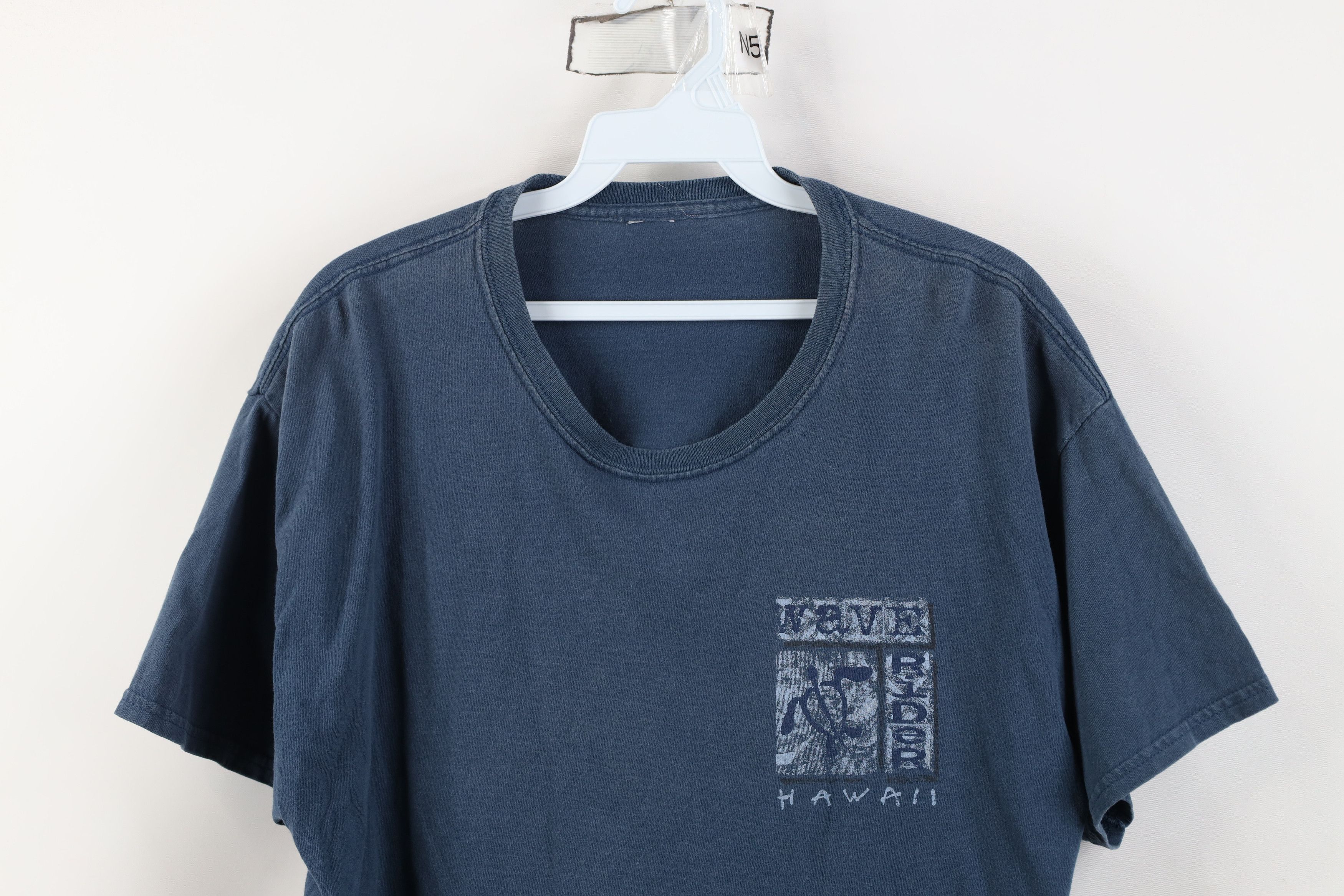 Vintage Vintage 90s Y2K Streetwear Wave Rider Hawaii Surfing T-Shirt Size US M / EU 48-50 / 2 - 2 Thumbnail