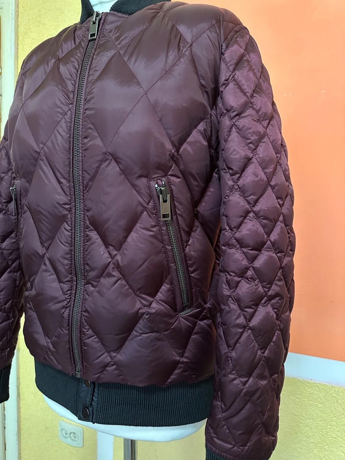 Diesel Diesel W-Trina Women's Quilted Down Jacket Burgundy Sz M Size M / US 6-8 / IT 42-44 - 7 Thumbnail