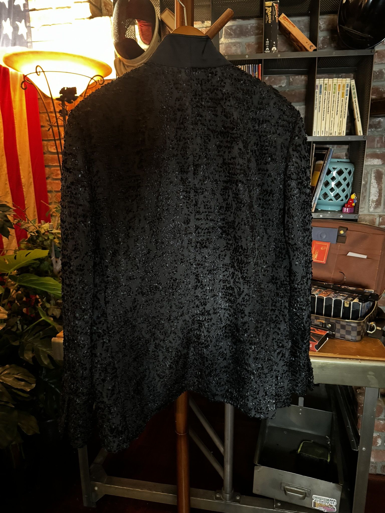 John Varvatos *RARE* JOHN VARATOS ShawlCollar Embellished Hook Blazer sz52 Size US L / EU 52-54 / 3 - 12 Thumbnail
