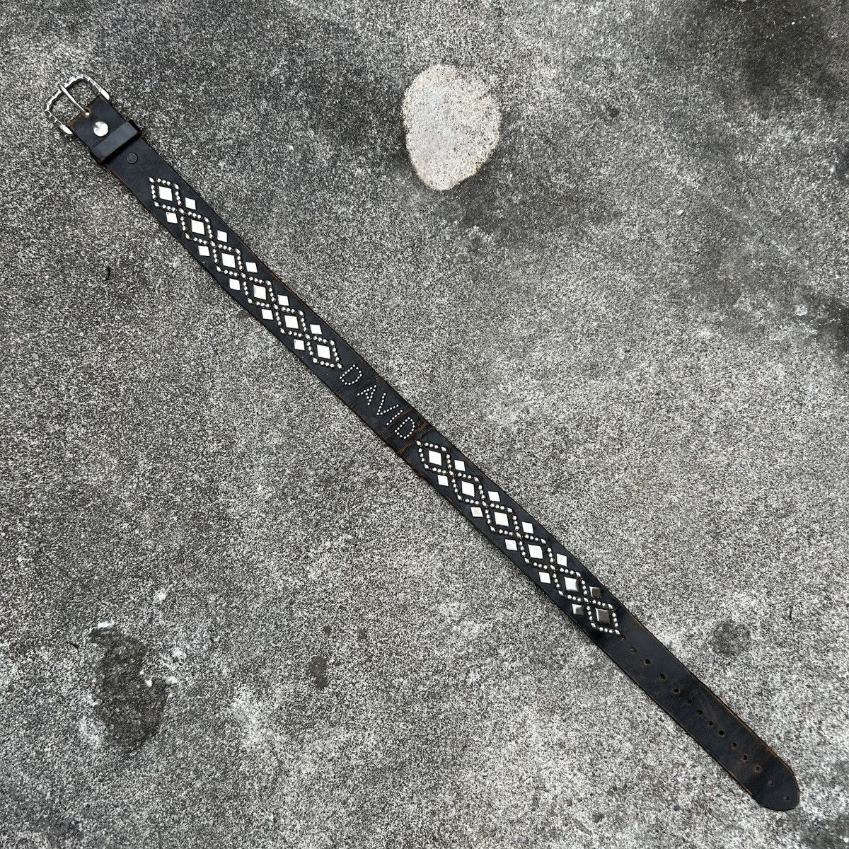 Vintage Vintage studded leather belt Size ONE SIZE - 6 Thumbnail