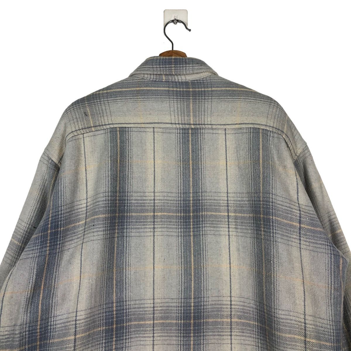 Flannel 📌VINTAGE FLANNEL SHIRT JACKET WORKER SEA HOP ISSEY MIYAKE Size US L / EU 52-54 / 3 - 6 Thumbnail