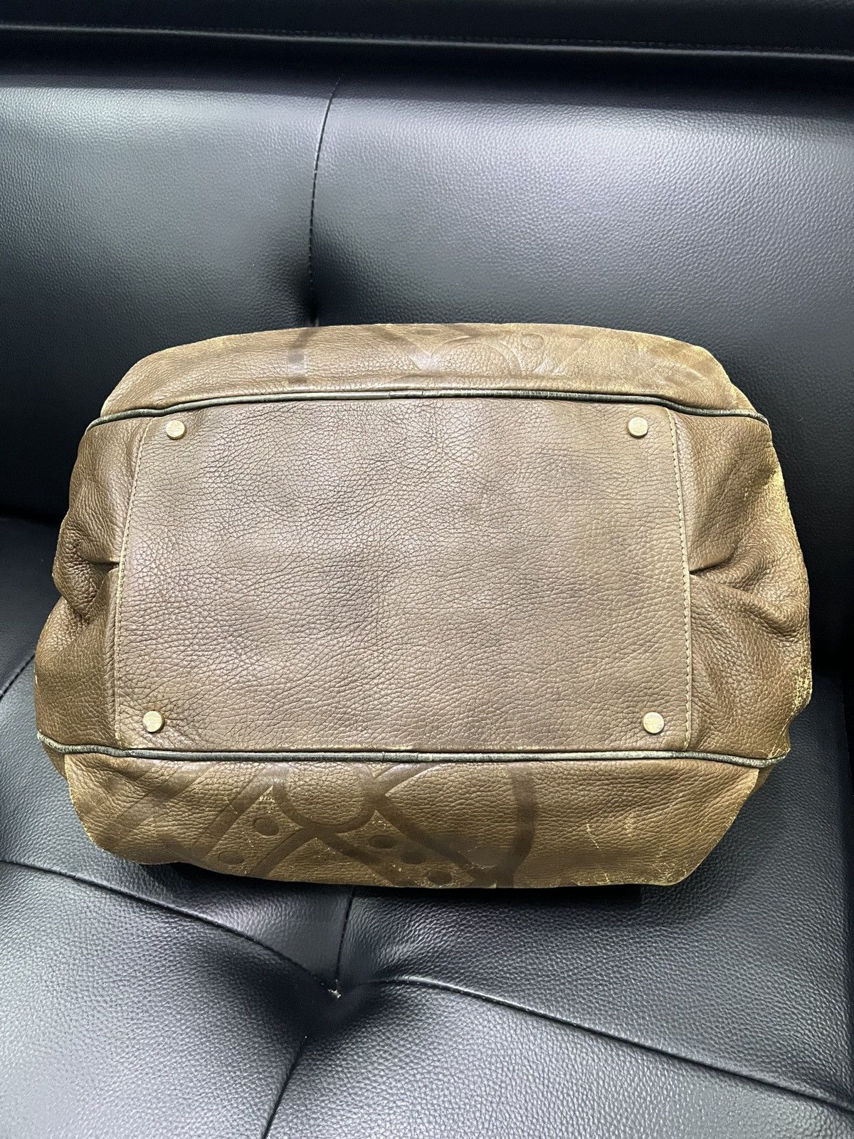 Vivienne Westwood Vivienne Westwood Vintage Orb Embossed Bowling Bag Size ONE SIZE - 8 Thumbnail