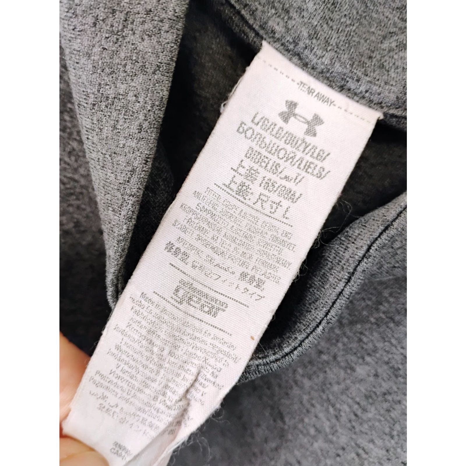 Under Armour Under Armour Pullover 1/2 Zip Womens Small Gray HeatGear Activewear Mock Neck Long Sleeve Zip Closure Size S / US 4 / IT 40 - 6 Thumbnail
