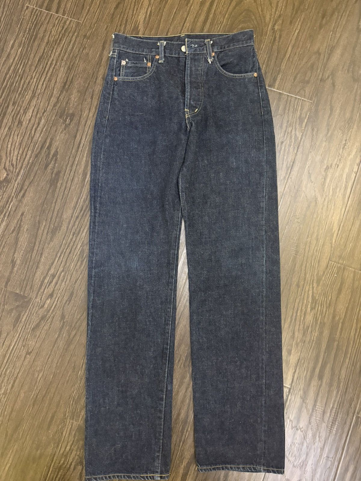 Levi's 90s Levi’s BigE 503B Indigo Selvedge Denim Jeans MadeinJapan Size US 29 - 1 Thumbnail