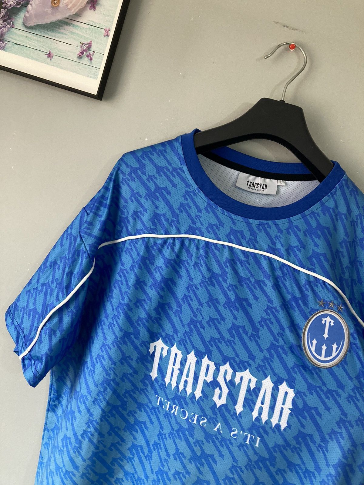 Other Trapstar London football soccer t-shirt jersey uk drill drip Size US L / EU 52-54 / 3 - 6 Thumbnail