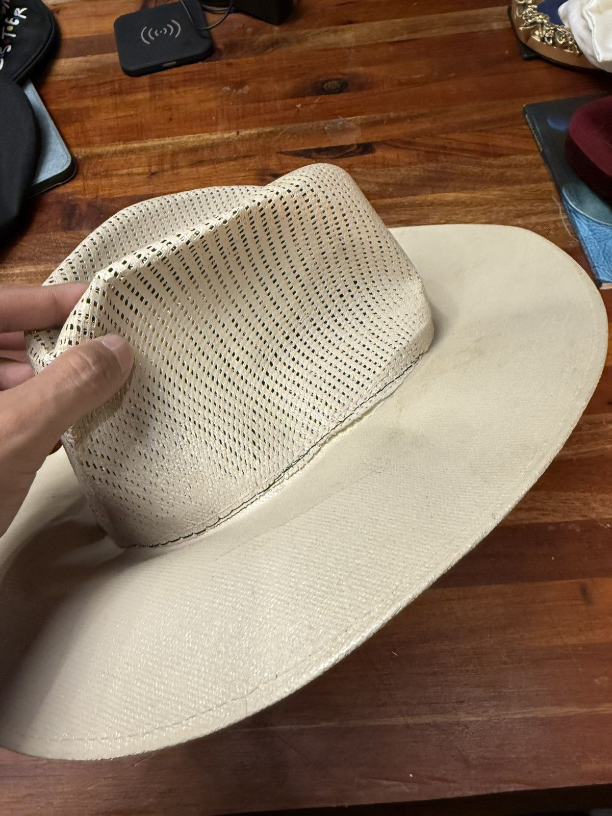 Other Ts Diana Hats XL Straw Cowboy Hat – Vented Crown Size ONE SIZE - 2 Thumbnail