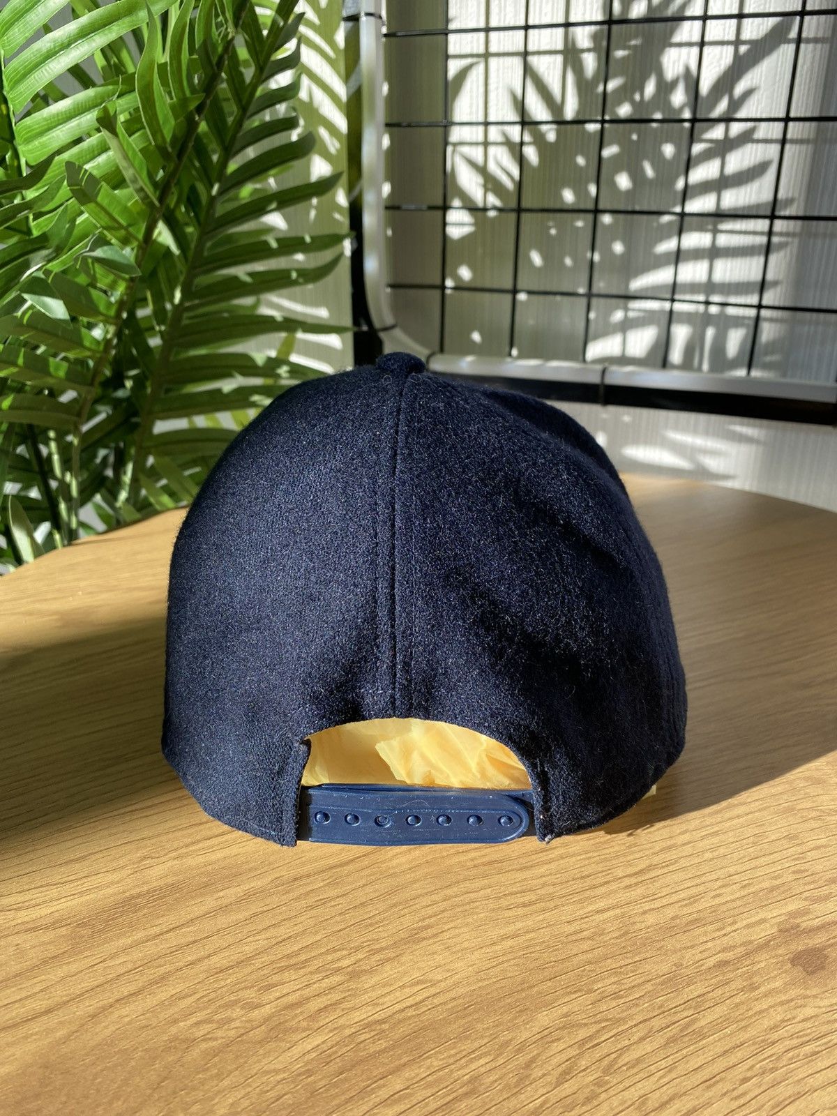 Superdry × Vintage SuperDry Japan Wool Hat “JPN” OS Unisex Men’s Navy Blue Size ONE SIZE - 12 Thumbnail