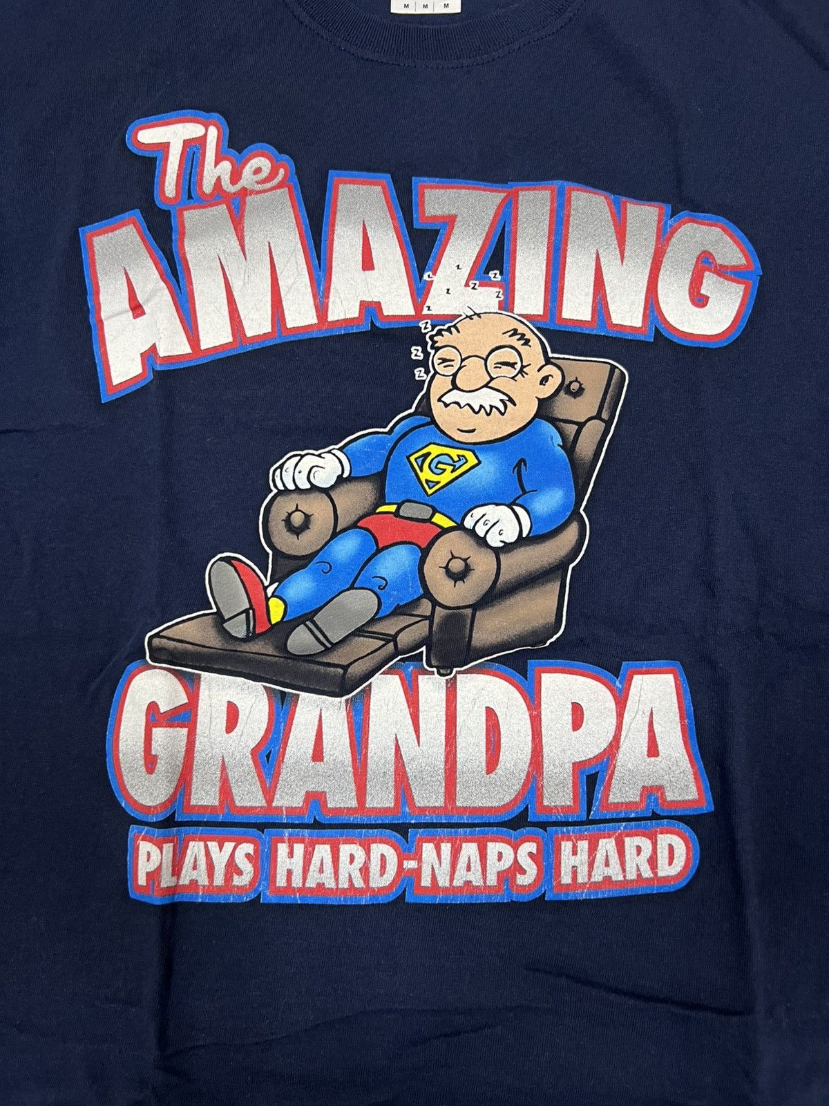 Other The Amazing Grandpa Plays Hard Naps Hard T-shirt Size US M / EU 48-50 / 2 - 2 Thumbnail