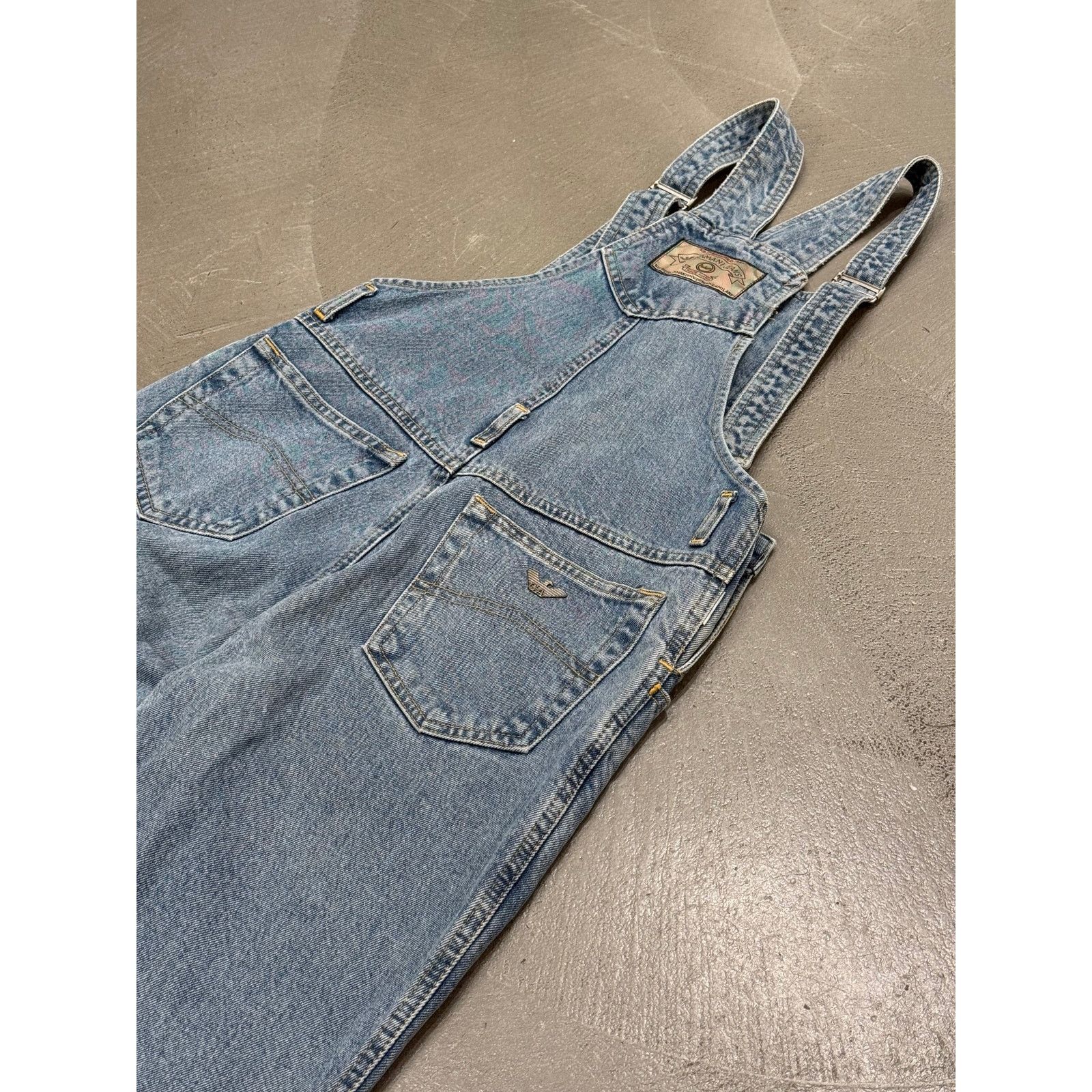 Giorgio Armani 1990s Armani denim jumpsuit Size 36" / US 14 / IT 50 - 4 Thumbnail