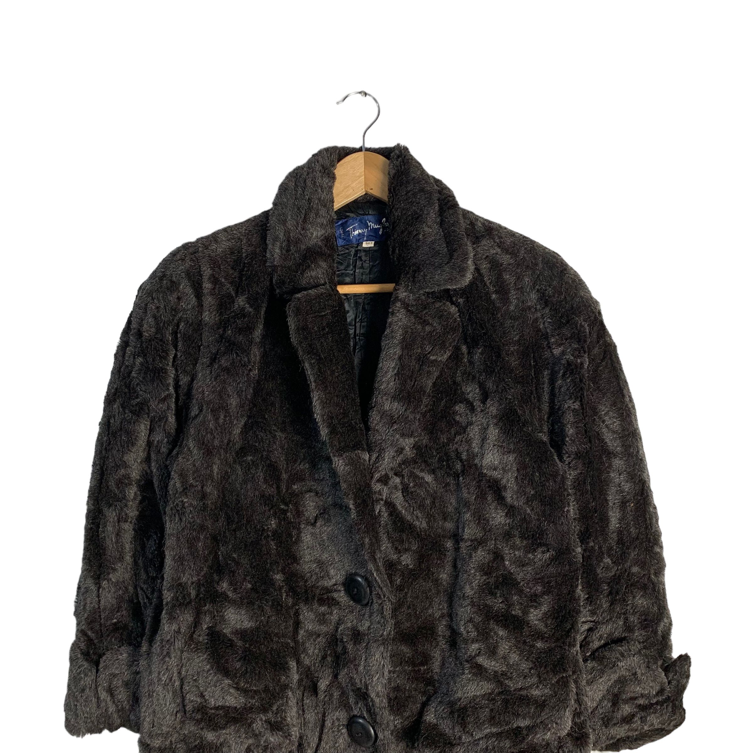 Thierry Mugler Vintage Thierry Mugler Fur Coat Size M / US 6-8 / IT 42-44 - 3 Thumbnail