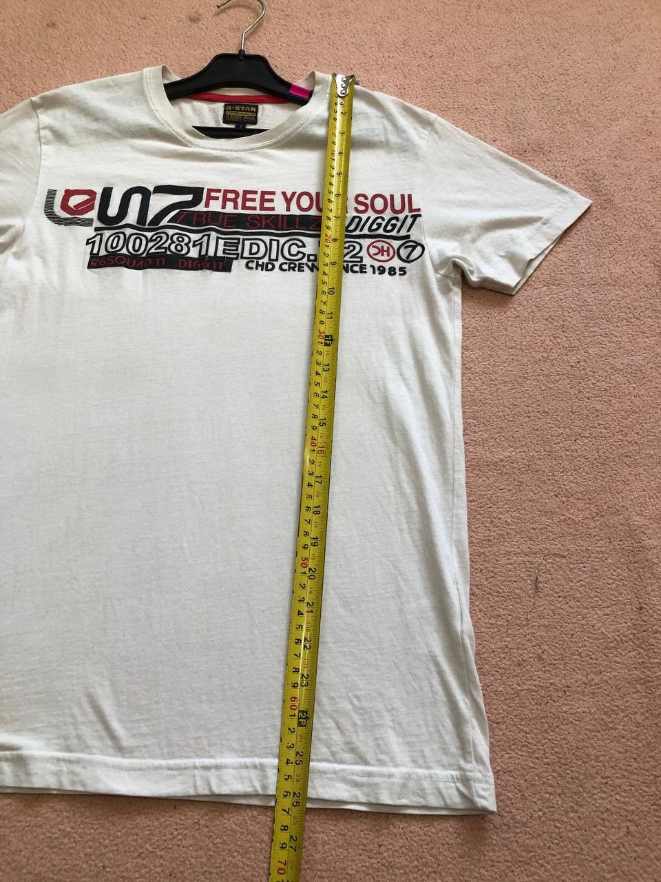G-Star Vintage T-shirt G-Star Raw Y2K big logo streetwear Size US S / EU 44-46 / 1 - 8 Thumbnail