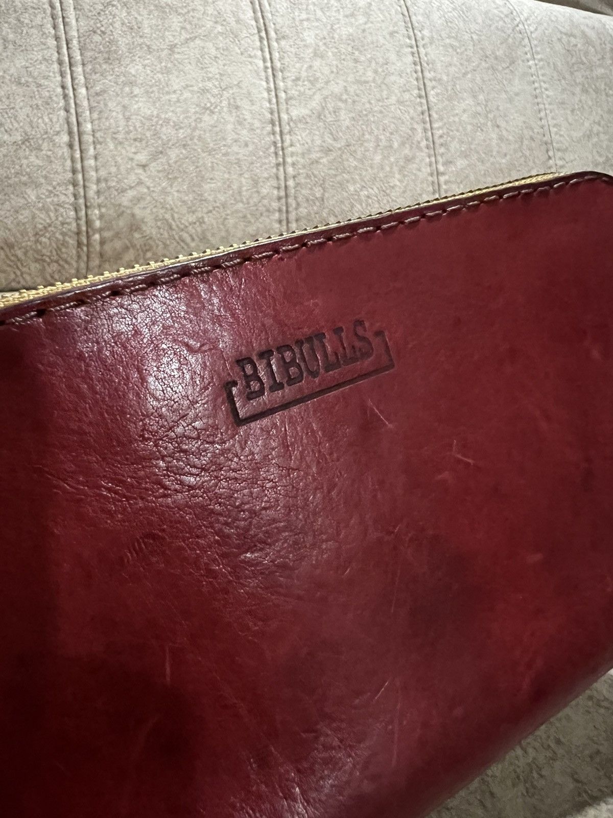 Redmoon Japan Hand Crafted Leather Bibulls L Shaped Zip Long Wallets Size ONE SIZE - 6 Thumbnail
