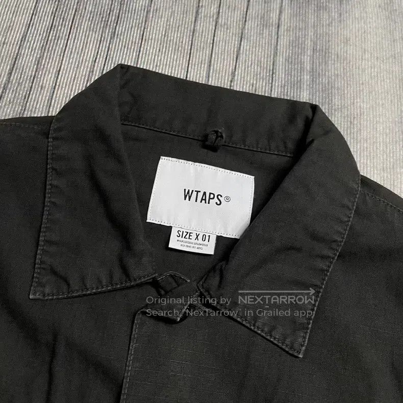 Wtaps Wtaps Wash two bags of heavy water and work long-sleeved s Size US S / EU 44-46 / 1 - 4 Thumbnail