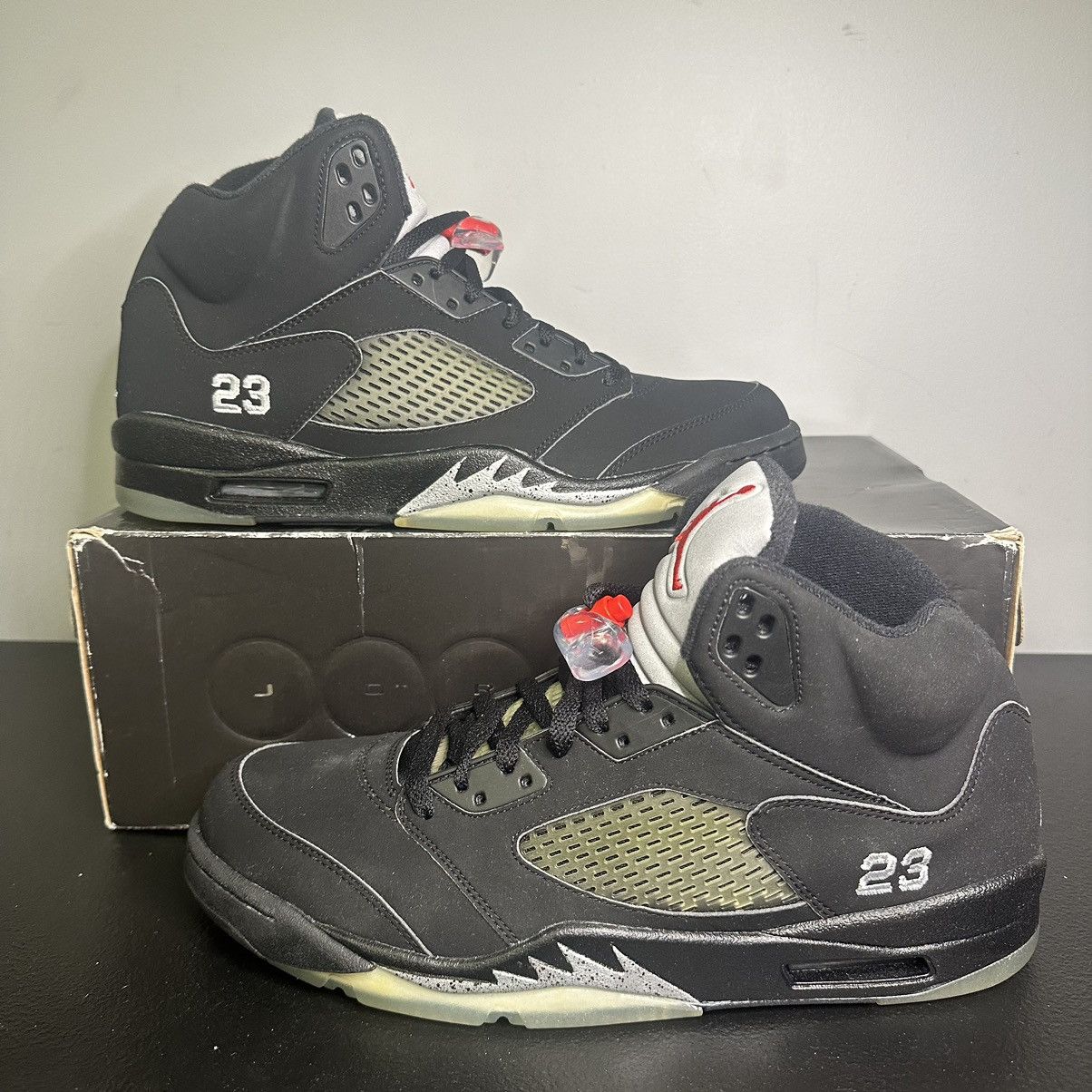 Jordan 5 metallic 2007 hotsell