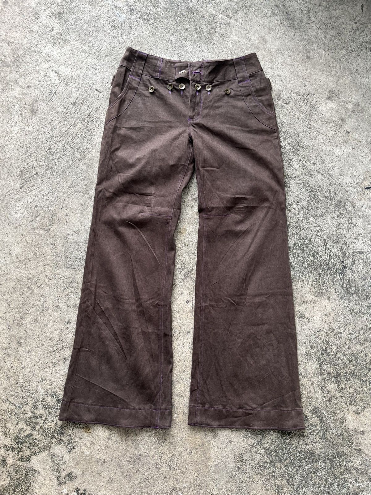 Other Sued Flared pants // MA AM // Kapital Style Size US 31 - 1 Thumbnail