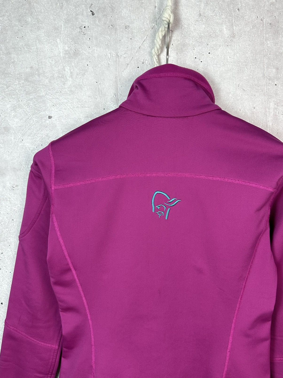 Norrona Norrona Narvik Warm2 Stretch Pink Zip Fleece Women’s Jacket Size XS / US 0-2 / IT 36-38 - 11 Thumbnail