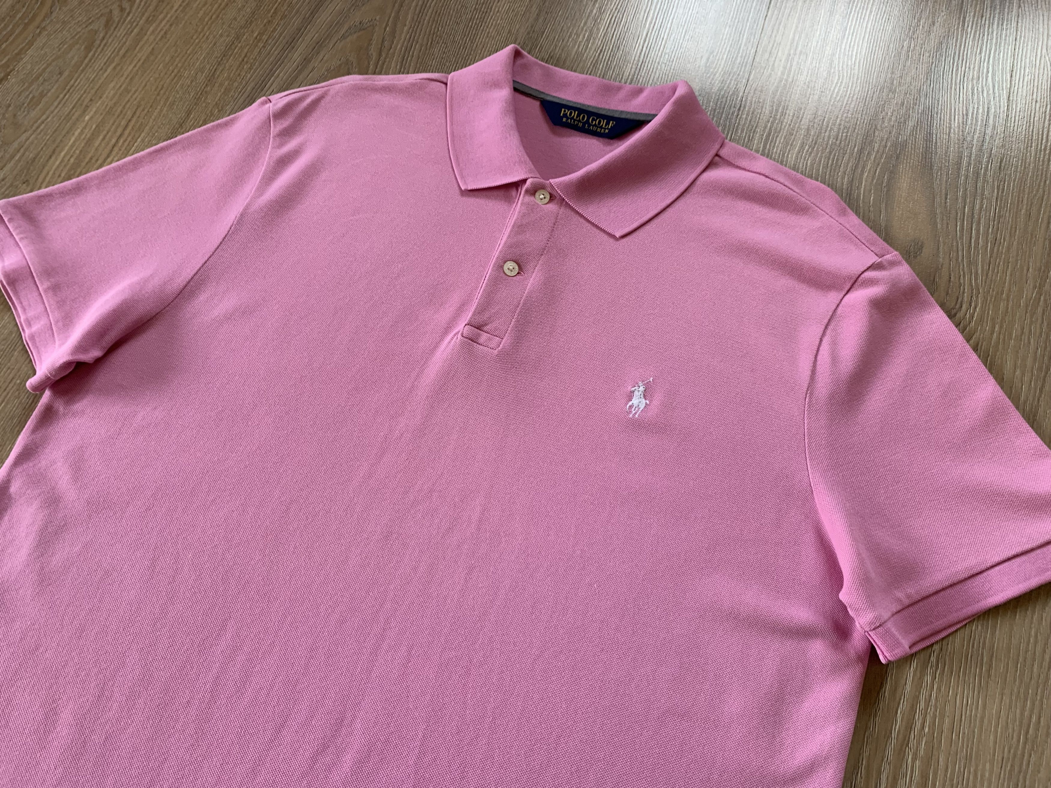 Polo Ralph Lauren × Ralph Lauren Vintage Polo Golf Ralph Lauren Pink Polo Size US M / EU 48-50 / 2 - 4 Thumbnail