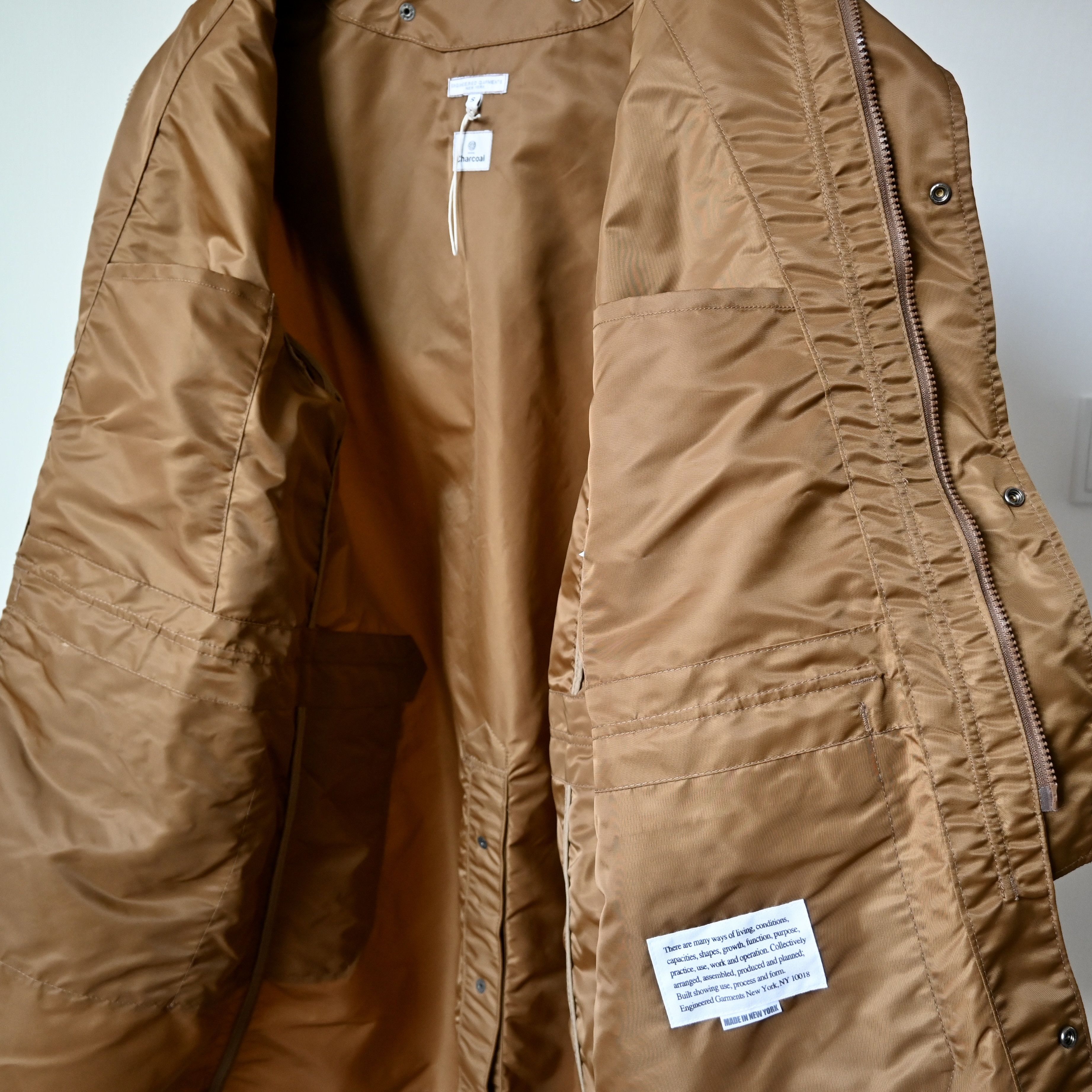 Engineered Garments Engineered Garments "Duster Coat" nylon satin Size US M / EU 48-50 / 2 - 13 Thumbnail
