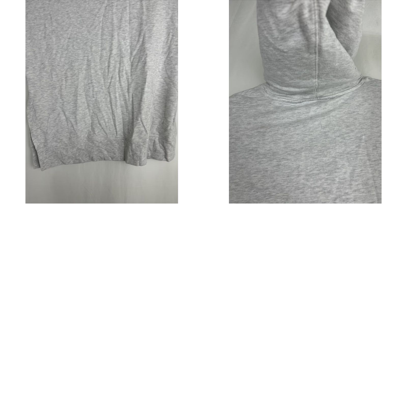 Athleta Athleta Hoodie Women S Gray Pullover Split Sides Thumb Hole 445925-00 Short Description: stains on front 20 chest 27.5 length 21.5 sleeves Size S / US 4 / IT 40 - 10 Thumbnail