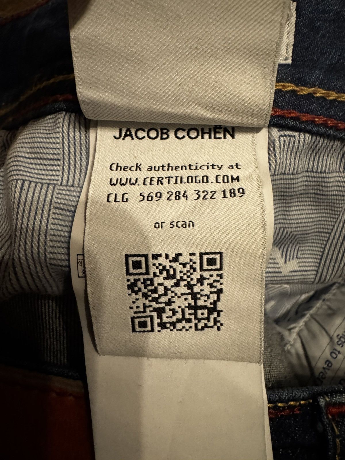 Jacob Cohen Jacob Cohën Slim Fit Stretch Jeans Size US 32 / EU 48 - 12 Thumbnail