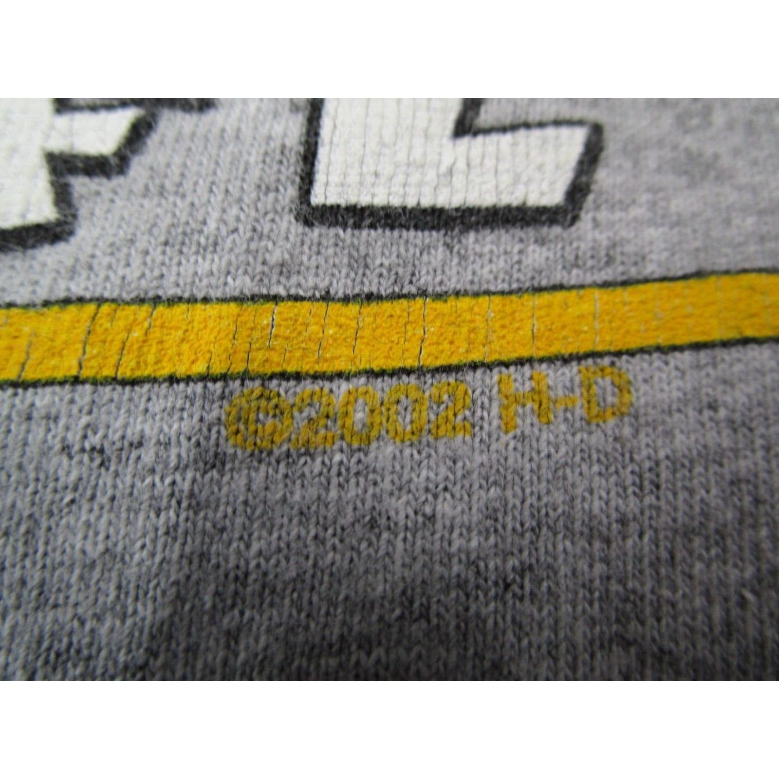 Harley Davidson Harley-Davidson Graphic T-Shirt Men's Large Gray Short Sleeve Crew Neck Gator Leesburg Florida Biker Retro Size US L / EU 52-54 / 3 - 6 Thumbnail